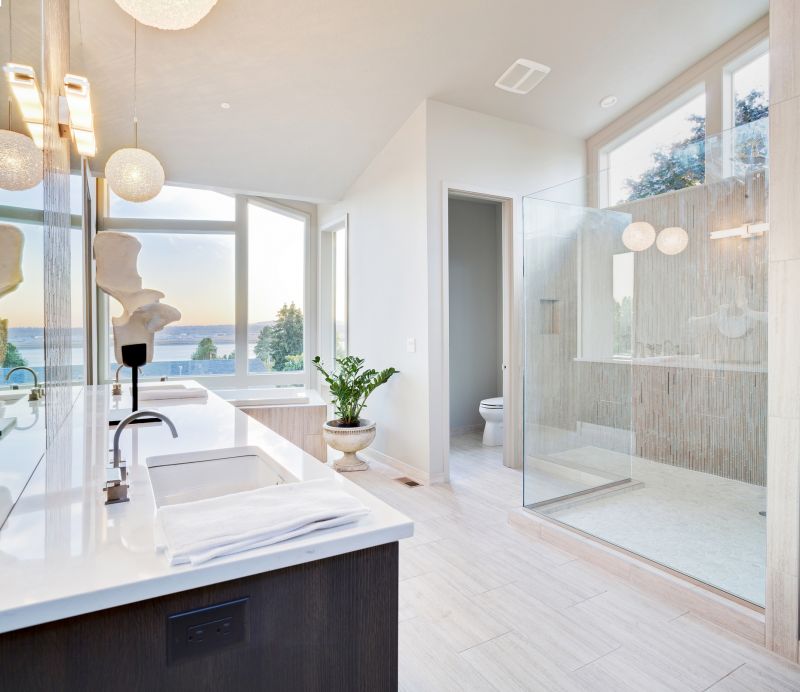 Renovated Bathroom with Modern Fixtures